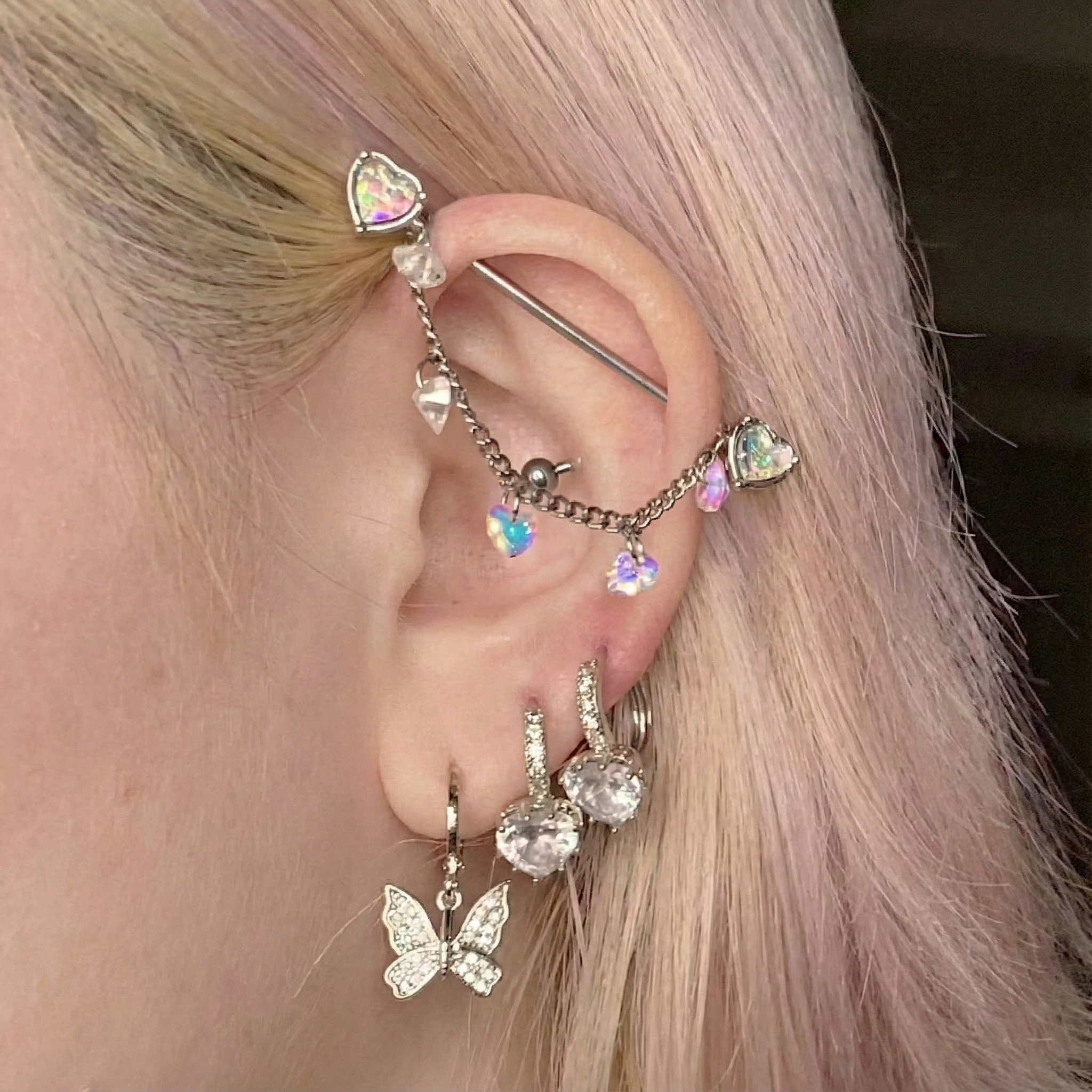 Earring Look Body Jewelry Collection by CRUXJEWELRY