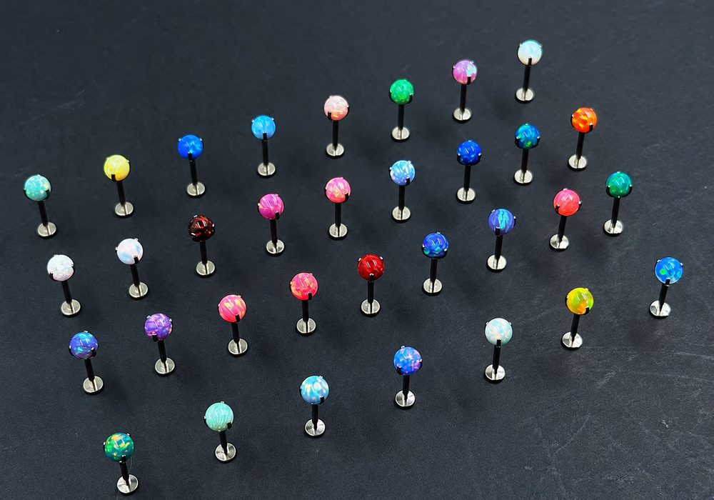 Opal piercing jewelry