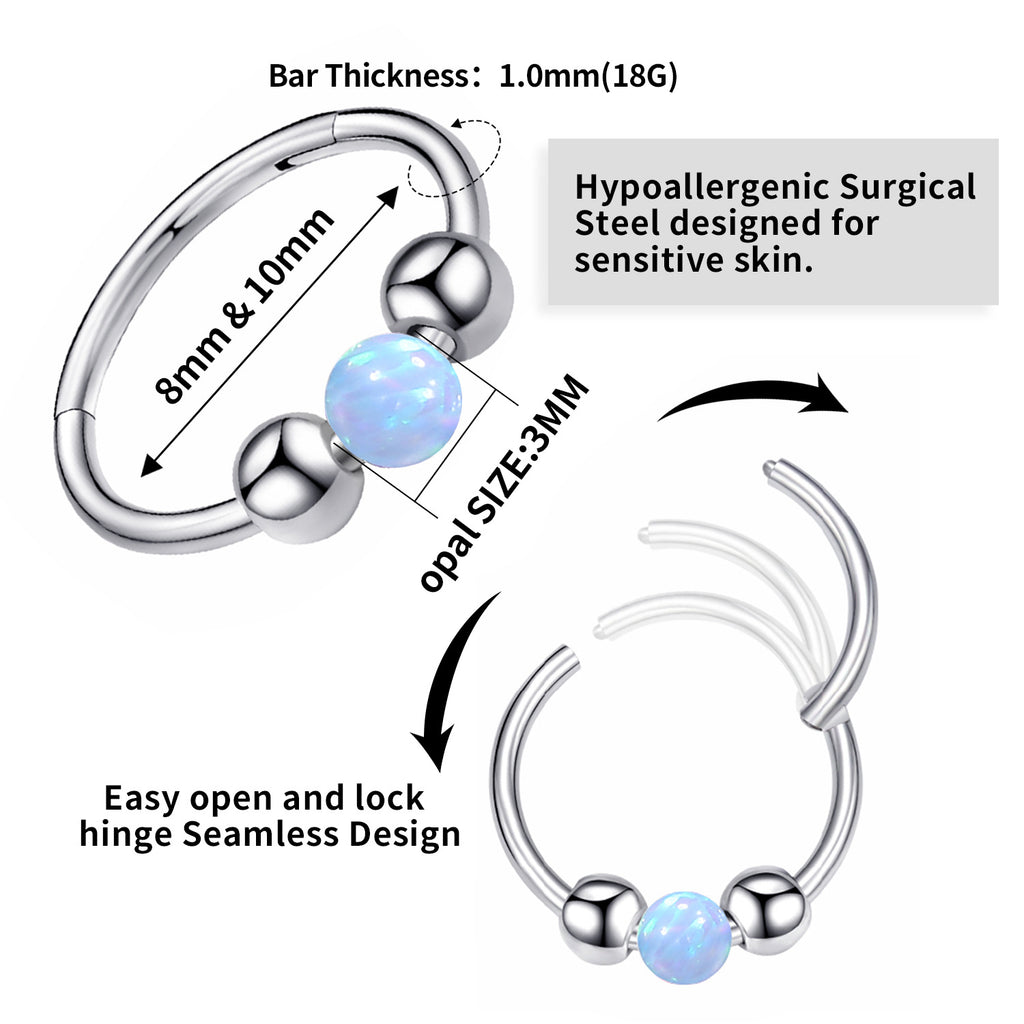 Drehbarer Opal-Titan-Segment-Reifen 