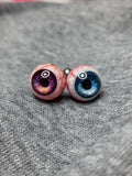 Cthulhu-Auge – Herz &amp; Kreuz | Ohr-/Lippen-/Zungenstecker 