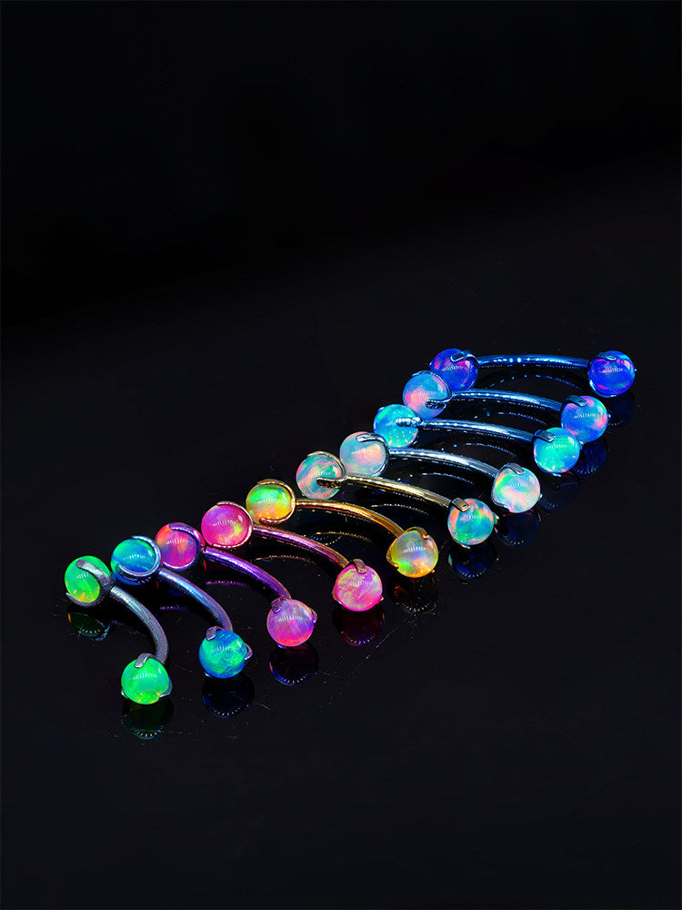 Opal Demon Spike Titan-Knorpelstecker mit Innengewinde 