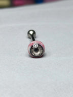 Cthulhu-Auge – Herz &amp; Kreuz | Ohr-/Lippen-/Zungenstecker 