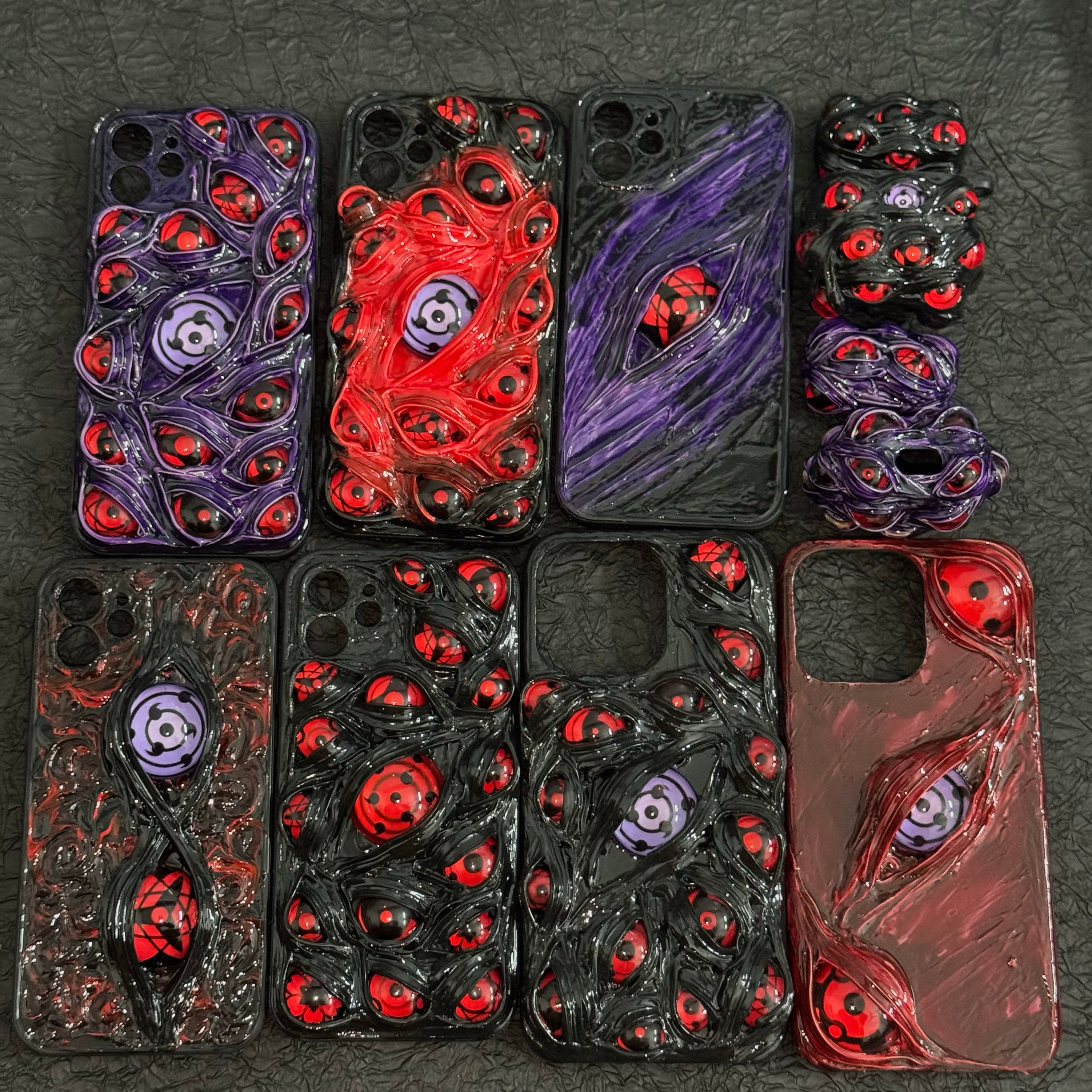 "Thousand Eyes" Cthulhu Monster 3D Phone Case | Textured Creepy Cute Cover