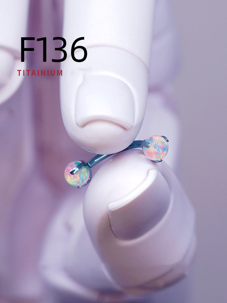 Opal Demon Spike Titan-Knorpelstecker mit Innengewinde 