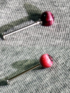 Cthulhu-Auge – Herz &amp; Kreuz | Ohr-/Lippen-/Zungenstecker 