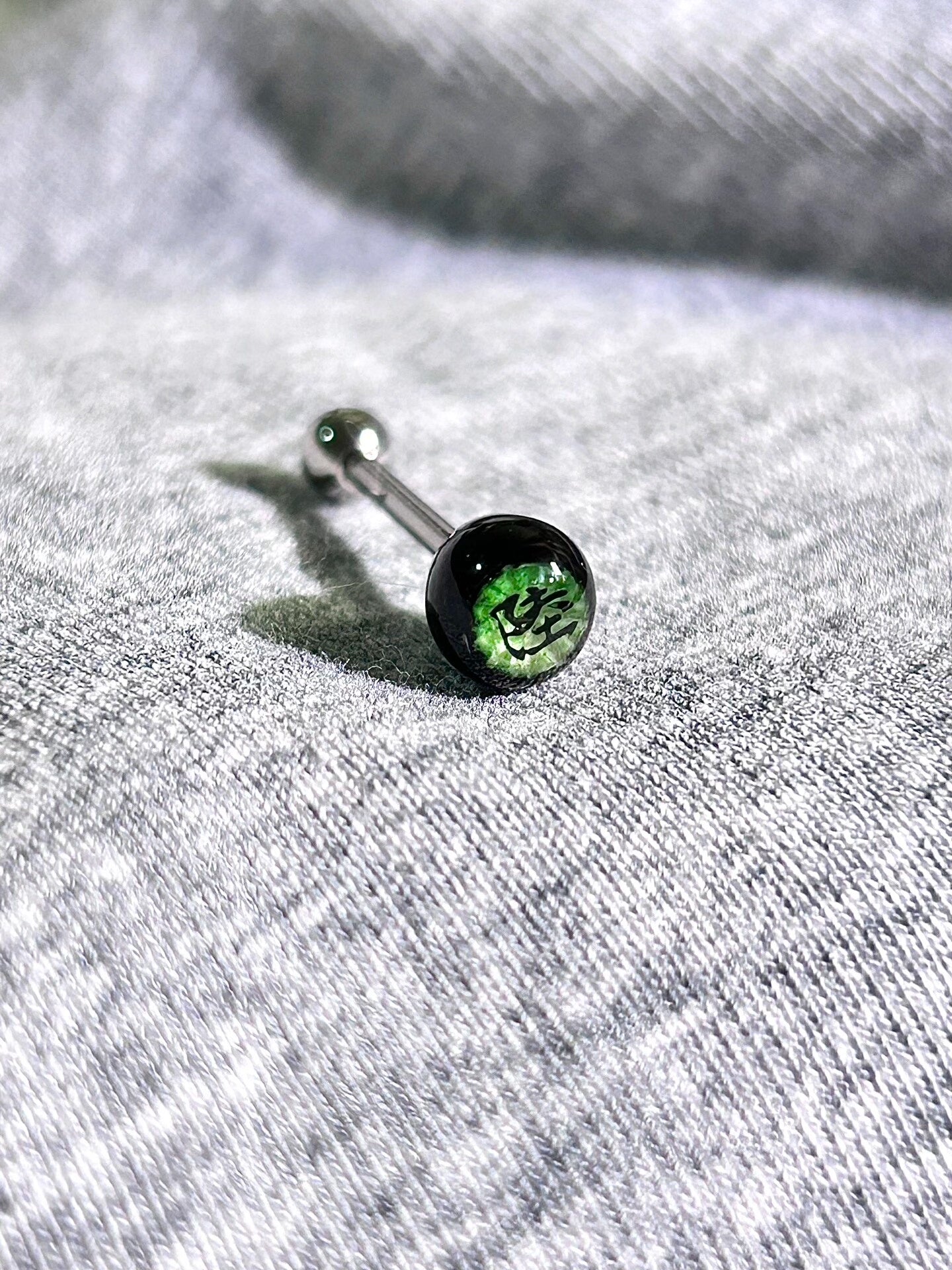 Kaigaku's Lightning Blood Art of the Thunder Demon | Titanium Upper Rank 6 Eyeball Stud