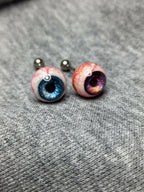 Cthulhu-Auge – Herz &amp; Kreuz | Ohr-/Lippen-/Zungenstecker 