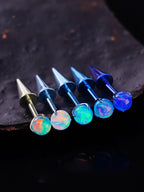 Opal Demon Spike Titan-Knorpelstecker mit Innengewinde 