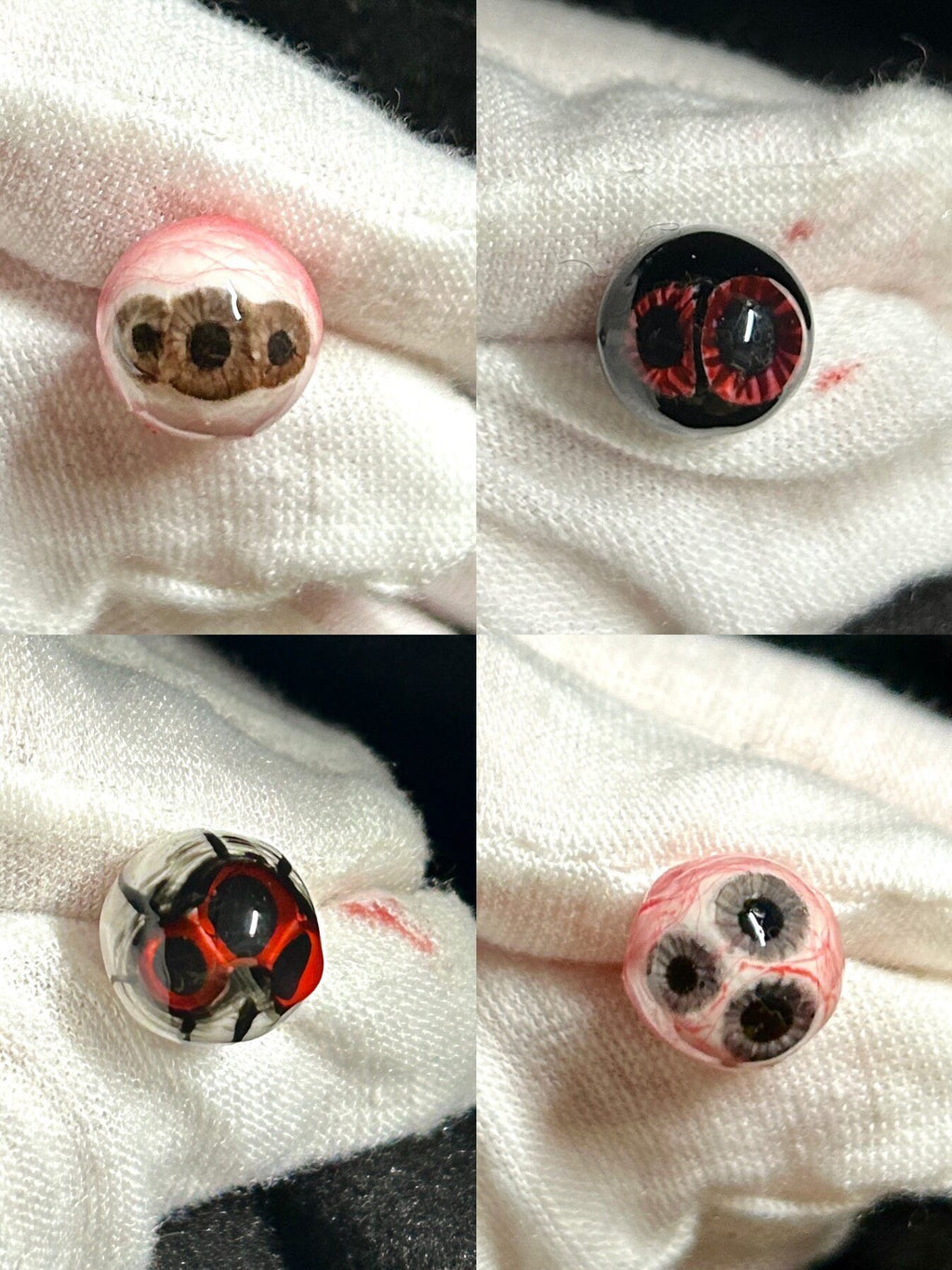 Awakening of the Arachnid | Titanium Multi-Pupil Mutant Eyeball Stud