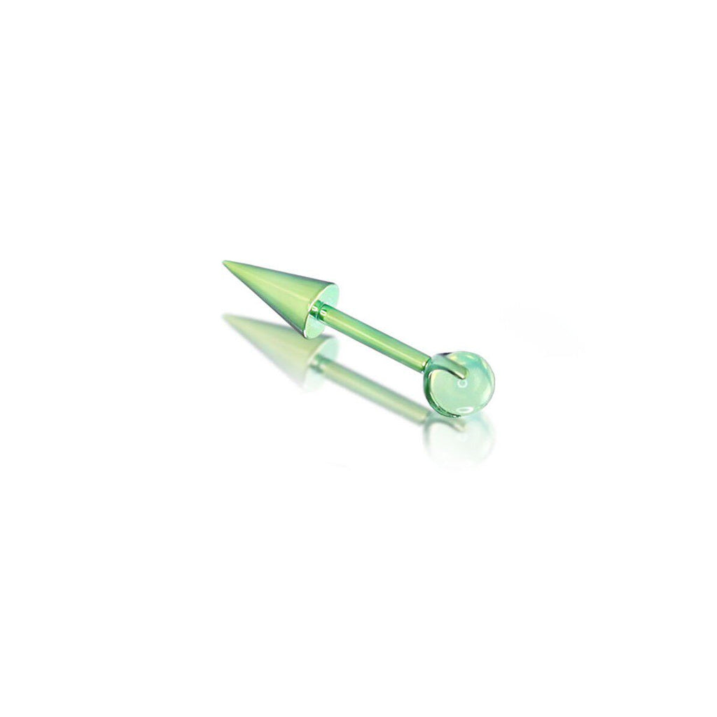MLP Titanium Demon Ear Stud | Gothic Cartilage Piercing | Devil Wing Helix Earring