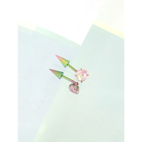 MLP Rainbow Star Ohr-/Labret-Stecker