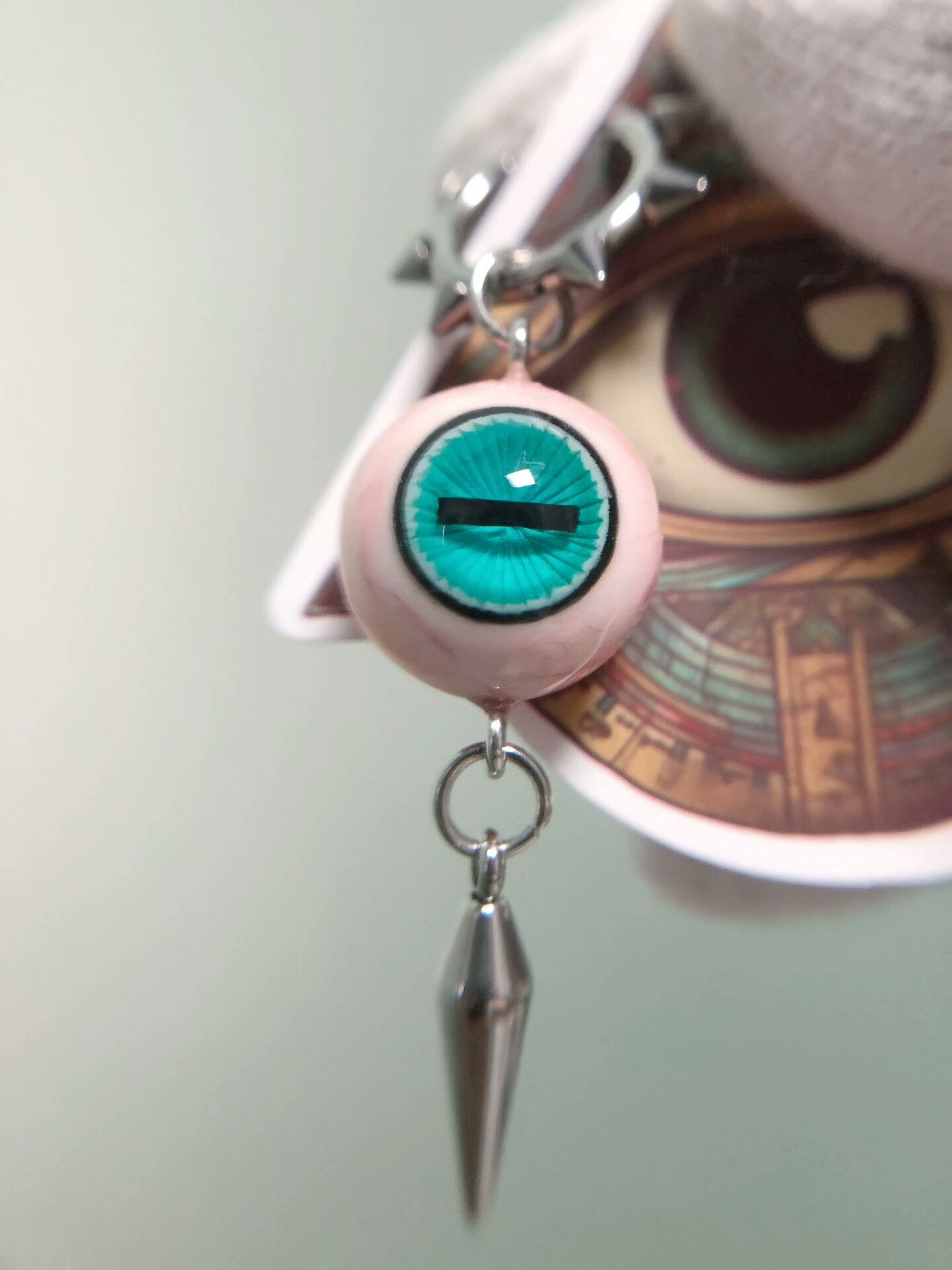 Hypnotic Nightmare | Lower Rank One Enmu Inspired Eyeball Earrings
