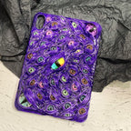 "The Awakening" 3D Giant Monster Eye iPad Case | Premium Textured Demon Skin Cover (Sharingan & Cat Eye)