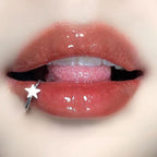 316L Surgical Steel Shaped Seamless Ring - Cross, Star & Heart Hinged Lip Hoop