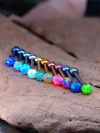 Clous de cartilage en titane à filetage interne Opal Demon Spike 