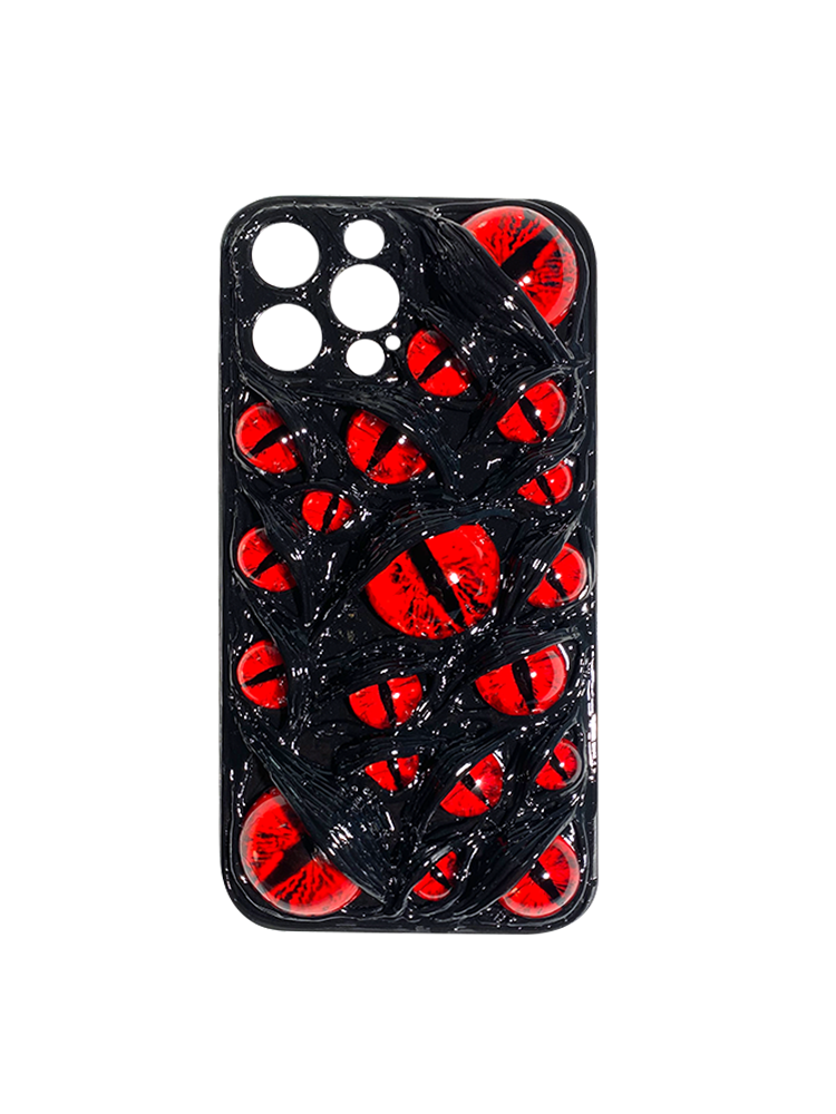 Eldritch Skin: The Watcher - 3D Cthulhu Eyeball Case(6 Glow Styles)
