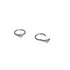 316L Surgical Steel Shaped Seamless Ring - Cross, Star & Heart Hinged Lip Hoop