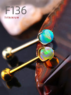 Clous de cartilage en titane à filetage interne Opal Demon Spike 