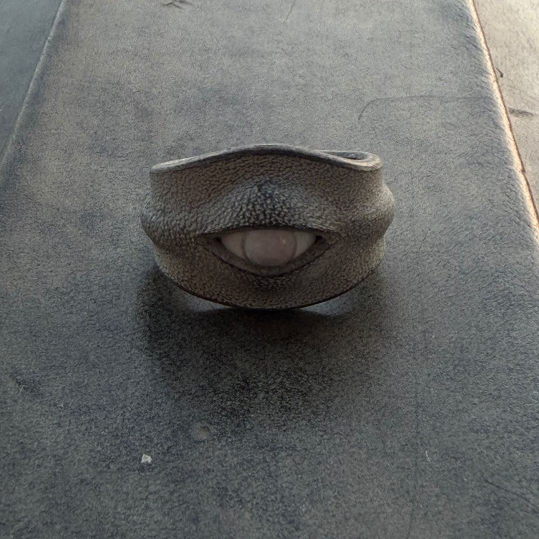 Hyper-realistic Resin Eye Ring - Available in 16+ Colors | Gothic Body Horror Jewelry