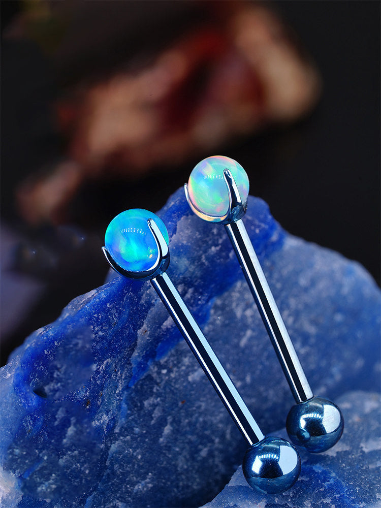 Clous de cartilage en titane à filetage interne Opal Demon Spike 