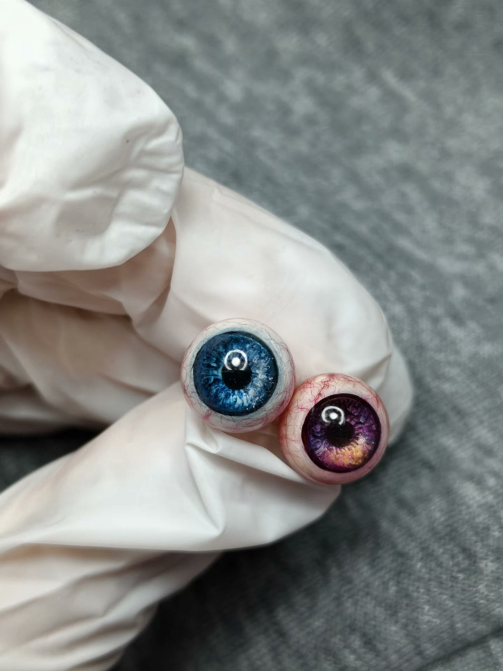 Cthulhu-Auge – Herz &amp; Kreuz | Ohr-/Lippen-/Zungenstecker 