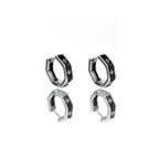 Oil Slick Cross Stainless Steel Earrings - Oil Slick Cross Stainless Steel Earrings - Set by CRUXJEWELRY