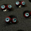 Cthulhu Eye - Demon Slayer | Lower Rank Five - Rui | Ear/Lip/Tongue Studs - Cthulhu Eye - Demon Slayer | Lower Rank Five - Rui | Ear/Lip/Tongue Studs - Lower Rank ( 1PCS x 下伍 ) / Flat-Back（Default） / 4mm by CRUXJEWELRY