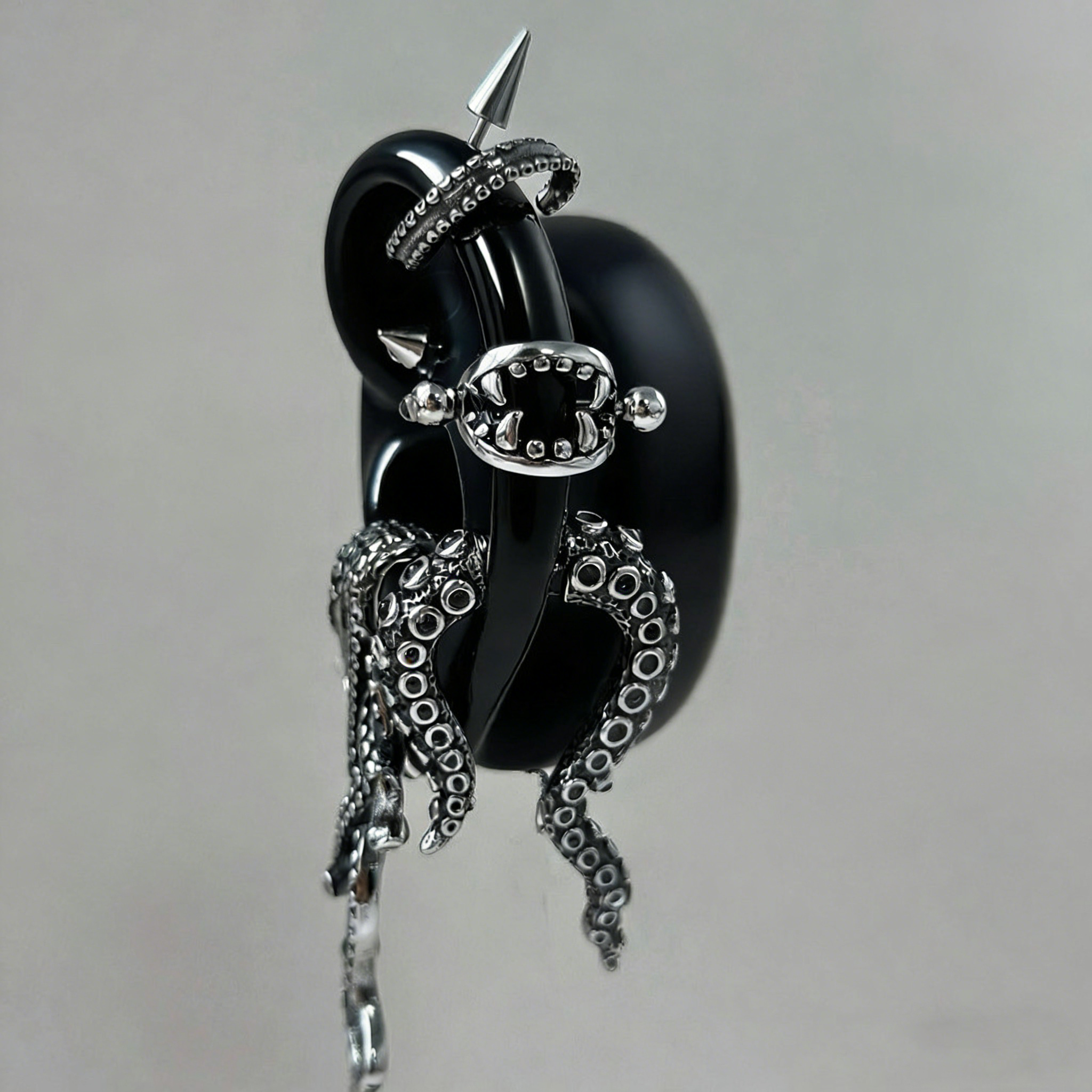 The "Abyss" Collection | Deep Sea Kraken & Tentacle Earrings Stack