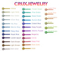 Titanium Magic Color Shift Anodizing | Design Your Own Color - Titanium Magic Color Shift Anodizing | Design Your Own Color - Monochrome Gradient by CRUXJEWELRY