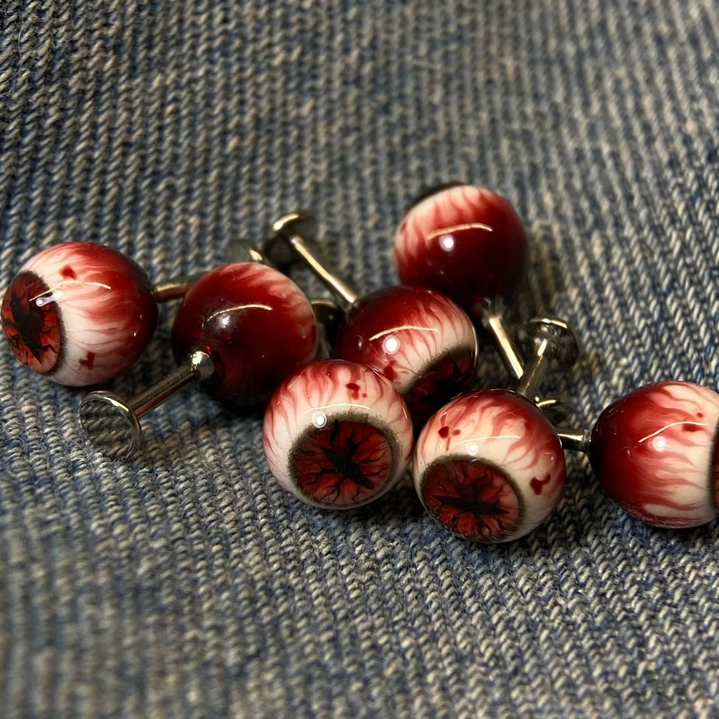 Cthulhu-Auge – Dämonentöter | Oberer Rang Drei – Akaza | Ohr-/Lippen-/Zungen-Titan-Stecker