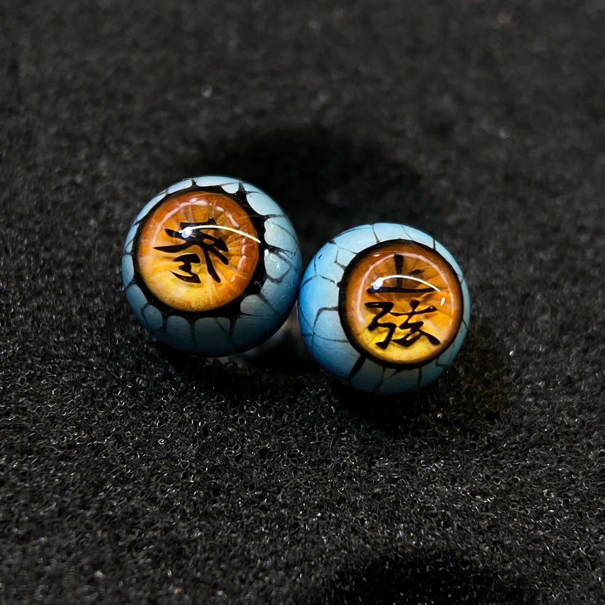 Cthulhu Eye - Demon Slayer | Upper Rank Three - Akaza | Ear/Lip/Tongue Studs - Cthulhu Eye - Demon Slayer | Upper Rank Three - Akaza | Ear/Lip/Tongue Studs - Upper Rank ( 1PCS x 上弦 ) / Flat-Back / 4mm by CRUXJEWELRY
