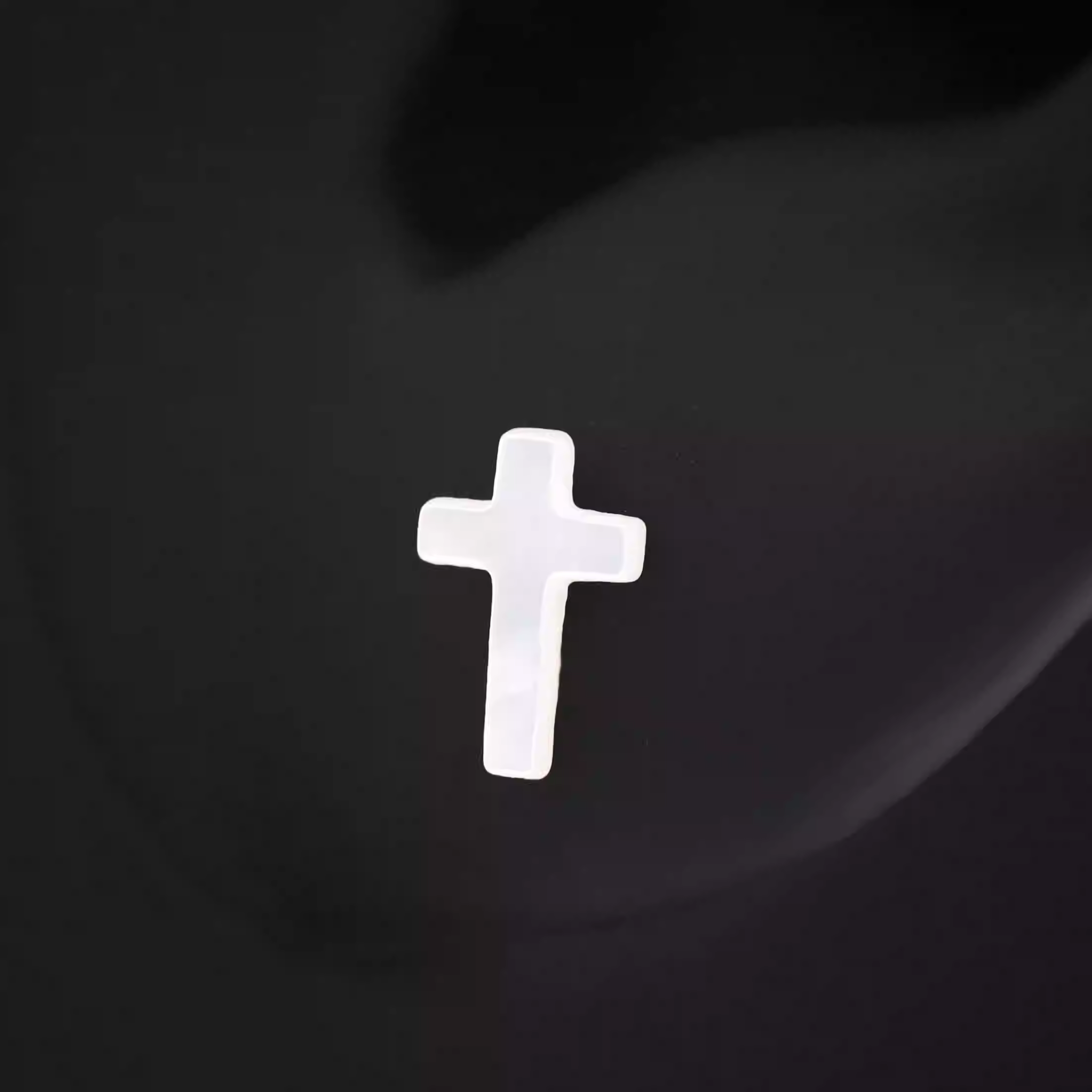 Hallowmas - Moonlight Gothic Cross Labret/Ear Stud - Hallowmas - Moonlight Gothic Cross Labret/Ear Stud - 6mm by CRUXJEWELRY