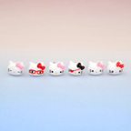 Paws & Purrs - Sweet Punk Kitty Face Ear Stud - Paws & Purrs - Sweet Punk Kitty Face Ear Stud - Basic / 0.8mm/20G by CRUXJEWELRY