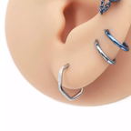 Hexagon CZ Stainless Steel CZ Ring - Hexagon CZ Stainless Steel CZ Ring - Default Title by CRUXJEWELRY