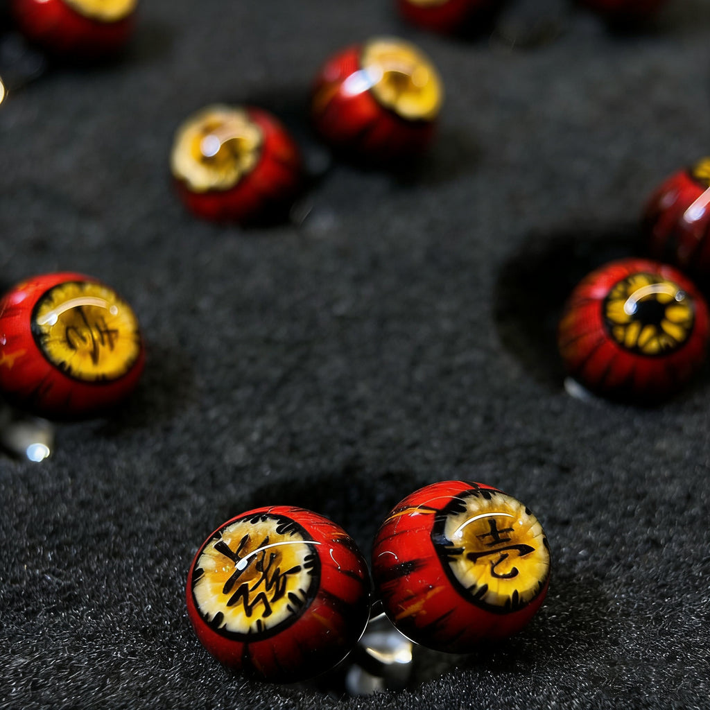 Cthulhu Eye - Demon Slayer Upper Rank One - Kokushibo Ear/Lip/Tongue Studs - Cthulhu Eye - Demon Slayer Upper Rank One - Kokushibo Ear/Lip/Tongue Studs - Upper Rank ( 1PCS x 上弦 ) / Flat-Back / 4mm by CRUXJEWELRY