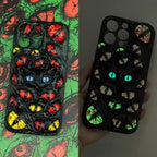 Demon Cat Eye 3D Gothic Phone Case Series Glow-in-the-Dark