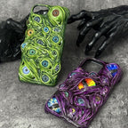 "Thousand Eyes" Cthulhu Monster 3D Phone Case | Textured Creepy Cute Cover