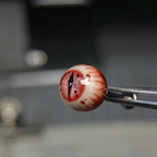 Cthulhu Eye - Dragon Slit Iris | Ear/Tongue/Lip Titanium Studs