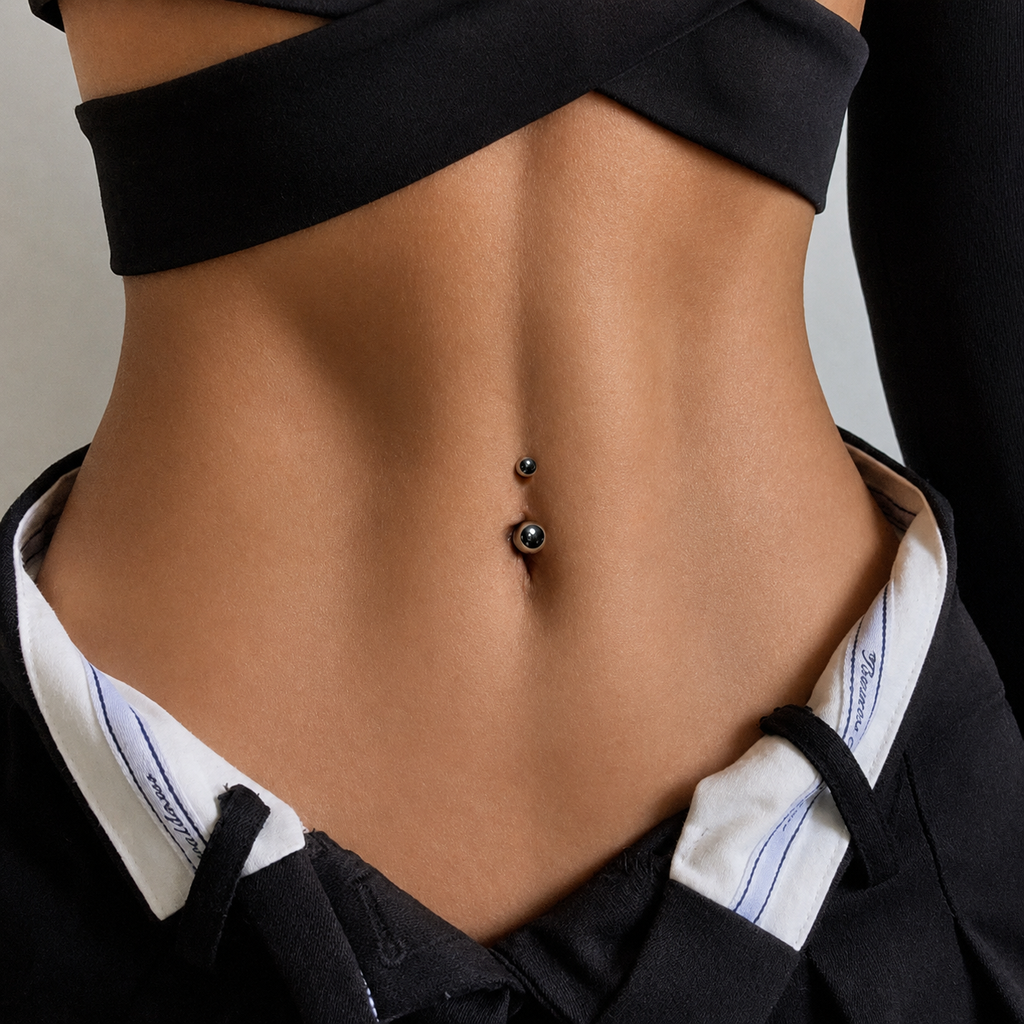 Classic Internally Threaded Titanium Belly Ring