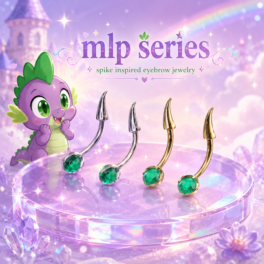 Boucle d'oreille/labret My Little Pony Rainbow Star 