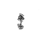 3D Spider Stainless Steel Ear Studs - 3D Spider Stainless Steel Ear Studs - Single by CRUXJEWELRY