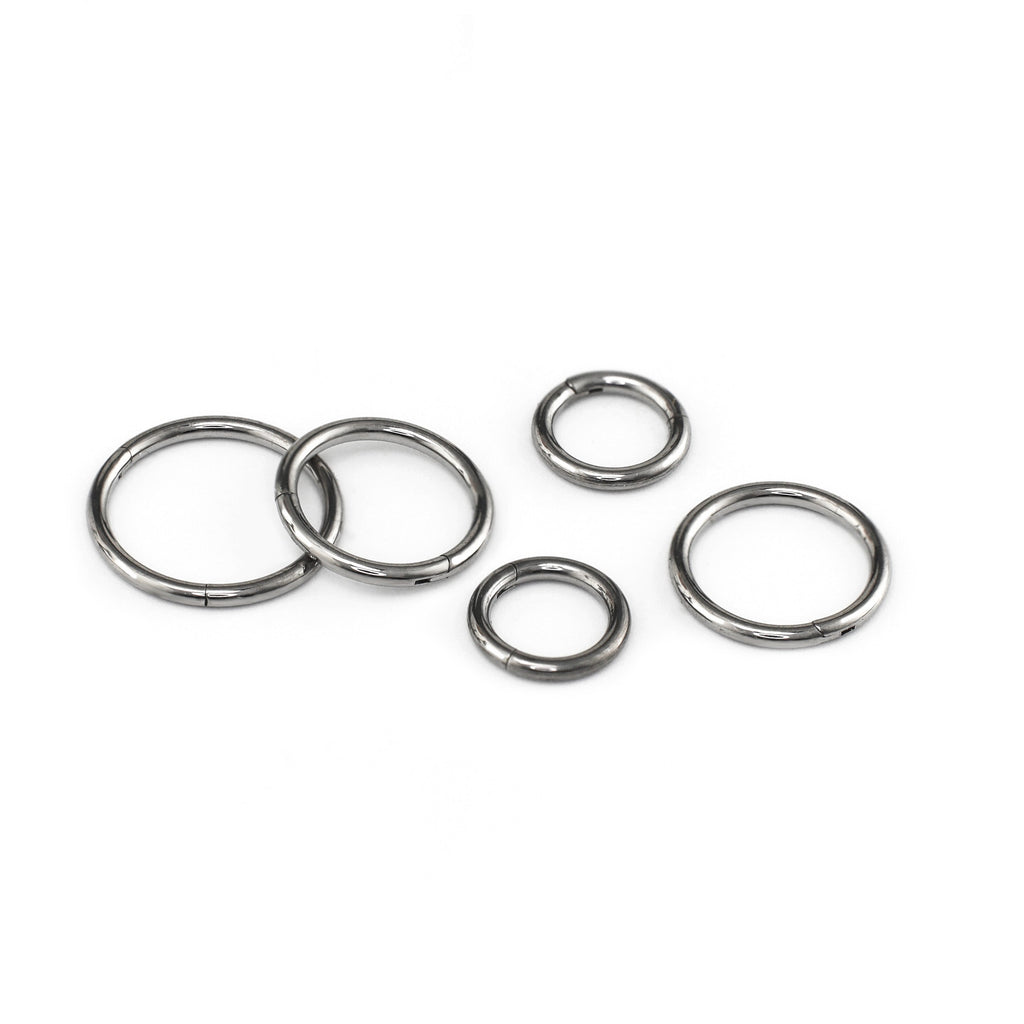 16G Basic Titanium Clicker - 16G Basic Titanium Clicker - 6mm by CRUXJEWELRY