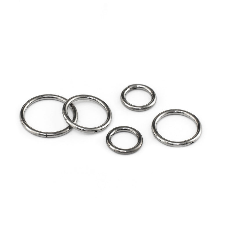 16G Basic Titanium Clicker - 16G Basic Titanium Clicker - 6mm by CRUXJEWELRY