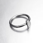 Paws & Purrs - Cute Cinnamoroll Stainless Steel Segment Hoop - Paws & Purrs - Cute Cinnamoroll Stainless Steel Segment Hoop - 8mm by CRUXJEWELRY