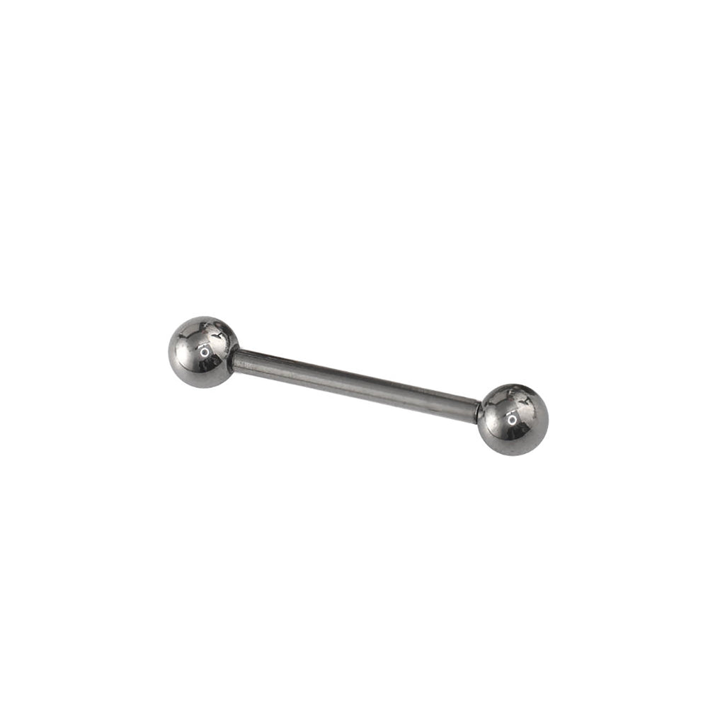 Basic Internally Threaded Titanium Industrial Barbell - Basic Internally Threaded Titanium Industrial Barbell - 22mm by CRUXJEWELRY
