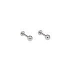 18G Basic Internally Threaded Titanium Labret Stud - 18G Basic Internally Threaded Titanium Labret Stud - 3mm / 6mm by CRUXJEWELRY