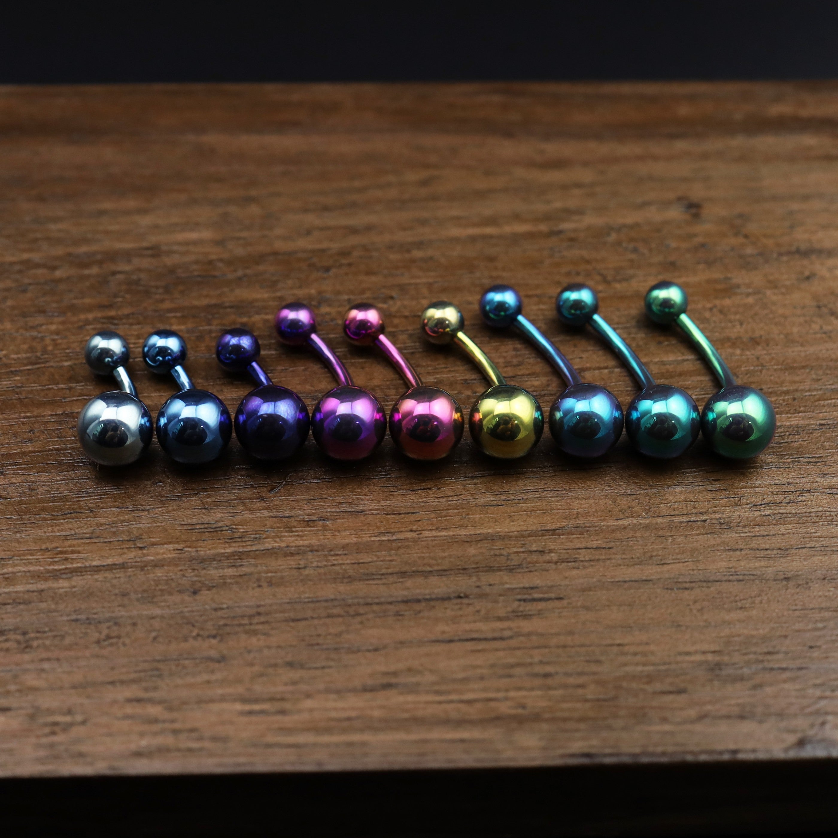 Classic Externally Threaded Titanium Belly Ring - Classic Externally Threaded Titanium Belly Ring - Sliver / 6mm by CRUXJEWELRY