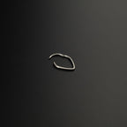 Teardrop Basic stainless steel Segment Hoop - Teardrop Basic stainless steel Segment Hoop - Default Title by CRUXJEWELRY