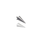 Titanium Internally Threaded Spike Ends Accessories - Titanium Internally Threaded Spike Ends Accessories - 3*3mm by CRUXJEWELRY