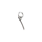 Katana Stainless Steel Earrings - Katana Stainless Steel Earrings - Single by CRUXJEWELRY